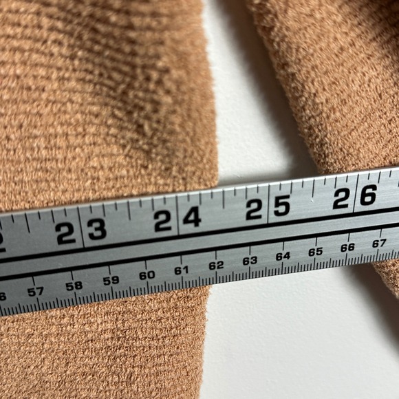 Free People Taupe Ottoman Slouchy Tunic‎ Sweater Dress Size Large Knit Bohemian - Picture 11 of 13